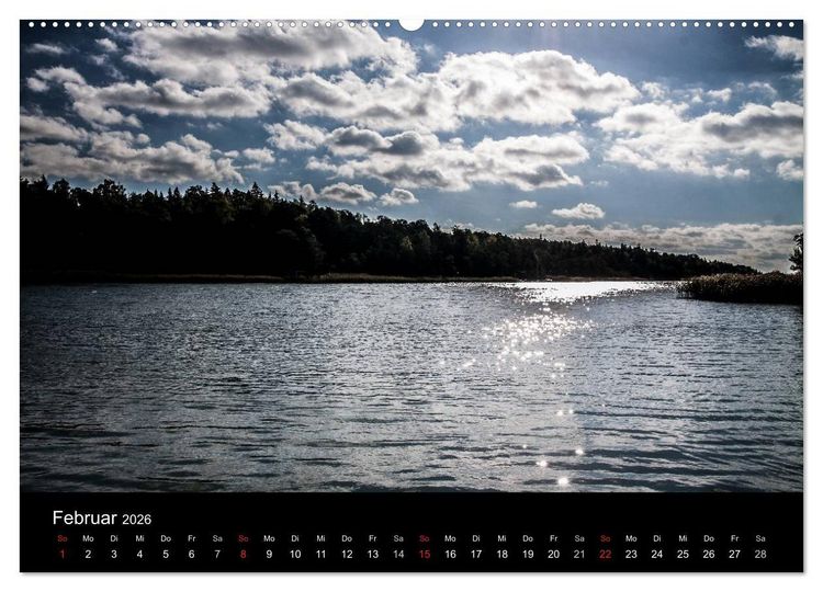 Produktbild: Finnland Sch&auml;renmeer (hochwertiger Premium Wandkalender 2026 DIN A2 quer), Kunstdruck in Hochglanz