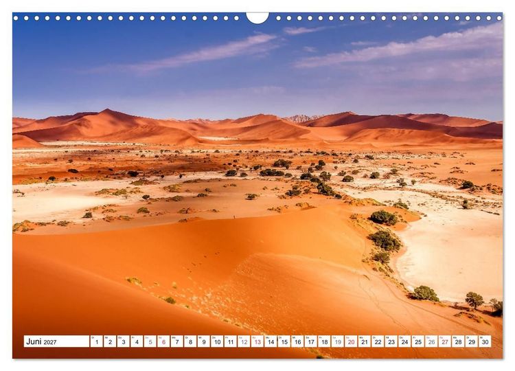 Produktbild: Namibia - Farben und Licht (Wandkalender 2027 DIN A3 quer), CALVENDO Monatskalender