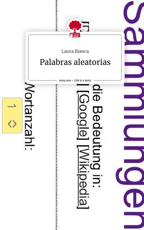 Produktbild: Palabras aleatorias. Life is a Story - story.one