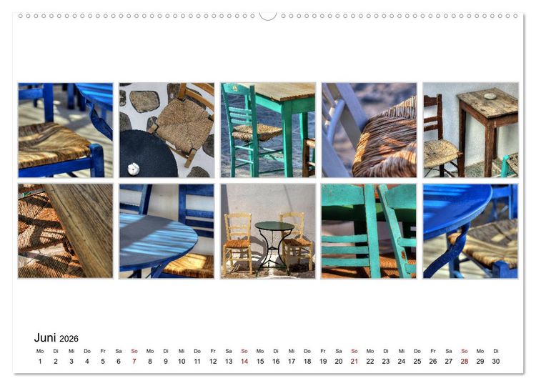 Produktbild: KYKLADEN Dem Licht ganz nah (hochwertiger Premium Wandkalender 2026 DIN A2 quer), Kunstdruck in Hochglanz
