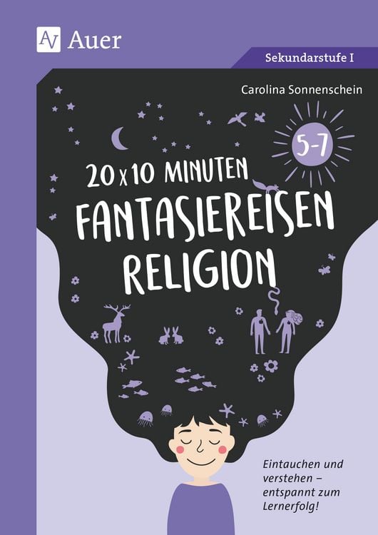 Produktbild: 20 x 10 Minuten Fantasiereisen Religion 5-7