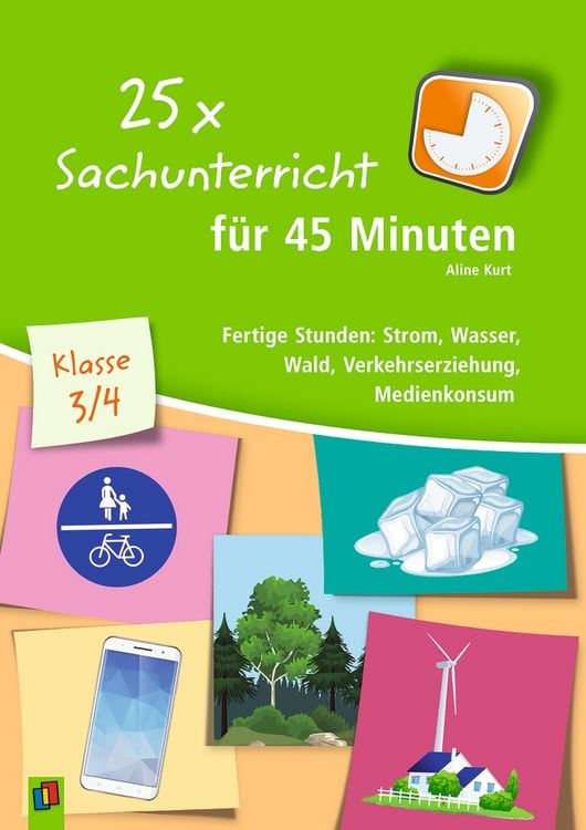 Produktbild: 25 x Sachunterricht für 45 Minuten – Klasse 3/4