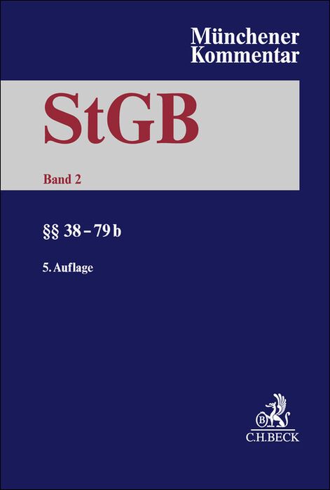 Produktbild: M&uuml;nchener Kommentar zum Strafgesetzbuch Bd. 2: &sect;&sect; 38-79b