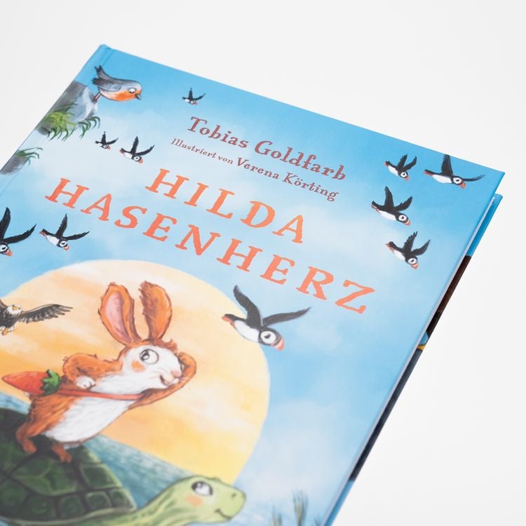Produktbild: Hilda Hasenherz. Das Abenteuer auf der Adlerinsel