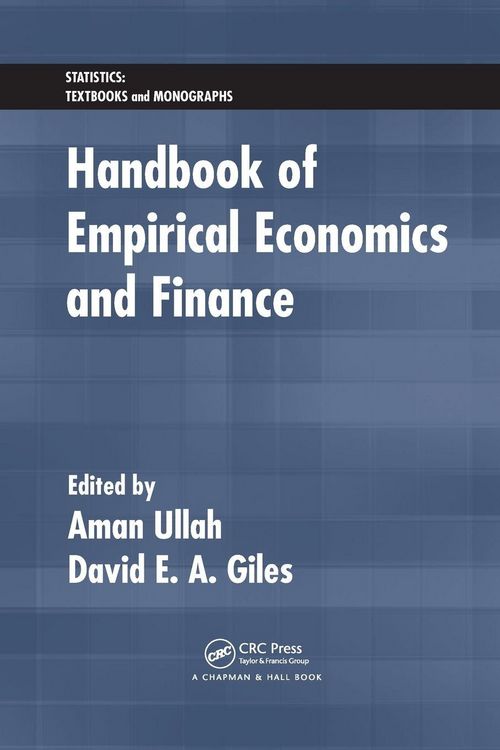 Produktbild: Handbook of Empirical Economics and Finance