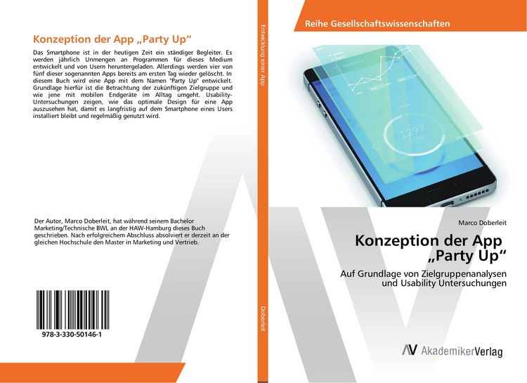 Produktbild: Konzeption der App "Party Up"
