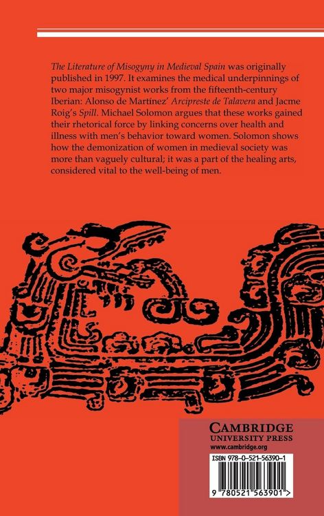 Produktbild: The Literature of Misogyny in Medieval Spain