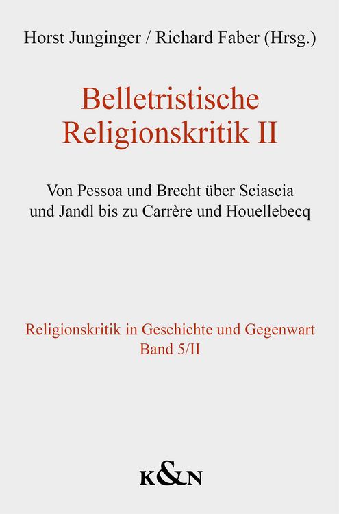 Produktbild: Belletristische Religionskritik II