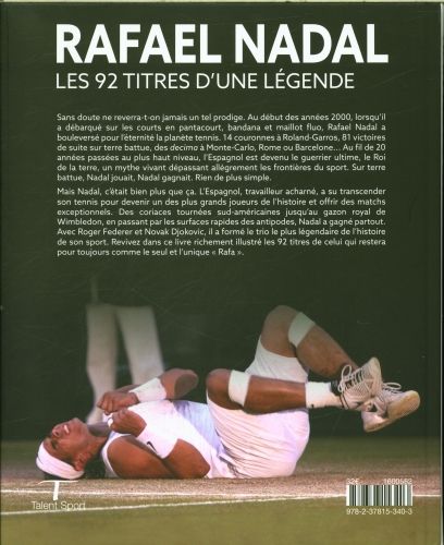 Produktbild: Rafael Nadal : les 92 titres d'une l&eacute;gende