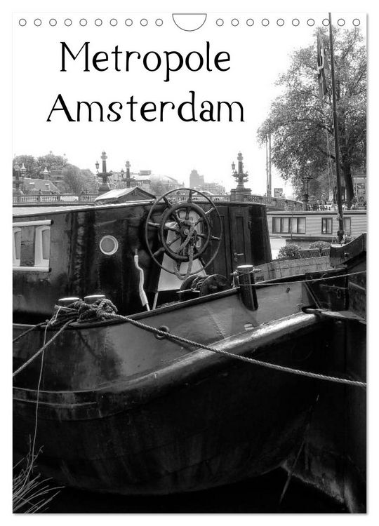 Produktbild: Metropole Amsterdam (Wandkalender 2026 DIN A4 hoch), CALVENDO Monatskalender