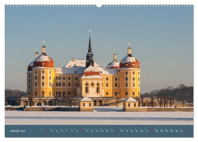 Produktbild: Sachsens Schl&ouml;sser und Burgen (Wandkalender 2027 DIN A2 quer), CALVENDO Monatskalender