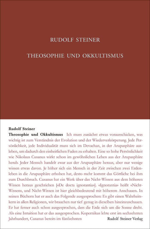 Produktbild: Theosophie und Okkultismus