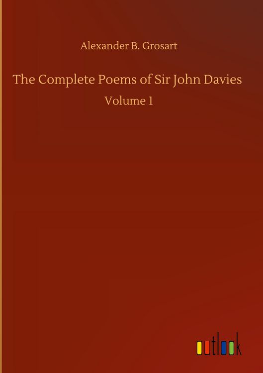 Produktbild: The Complete Poems of Sir John Davies