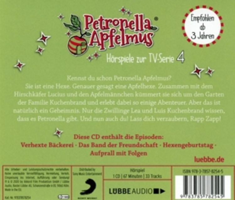 Produktbild: Petronella Apfelmus - H&ouml;rspiele zur TV-Serie 4