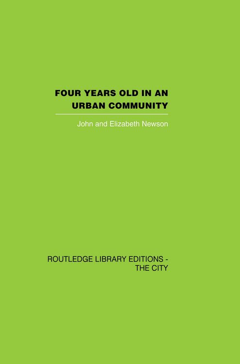 Produktbild: Four years Old in an Urban Community