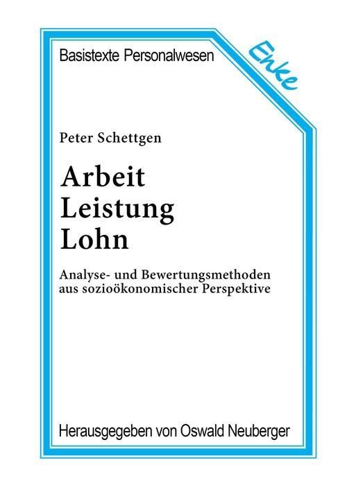 Produktbild: Arbeit, Leistung, Lohn