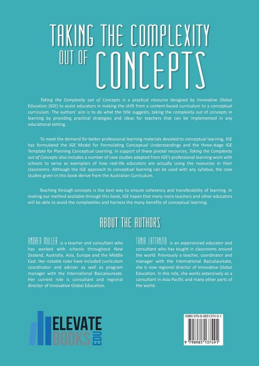 Produktbild: Taking the Complexity Out of Concepts