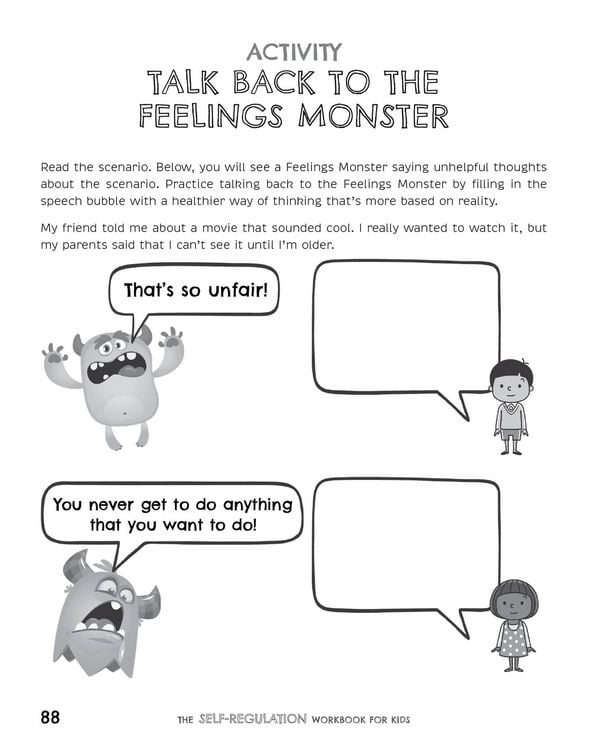 Produktbild: The Self-Regulation Workbook for Kids