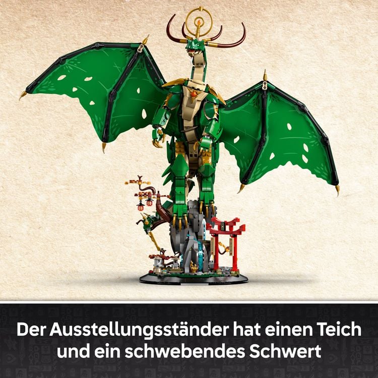 Produktbild: LEGO NINJAGO Der Wächterdrache - Bauset für Teenager - 71847