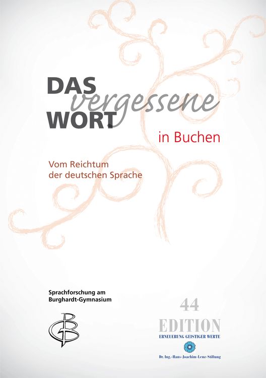 Produktbild: Das vergessene Wort in Buchen