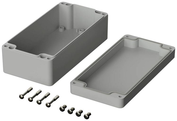 Produktbild: Bopla EUROMAS T 220 03220000 Industrie-Geh&auml;use 160 x 80 x 55 ABS Lichtgrau (RAL 7035) 1St.