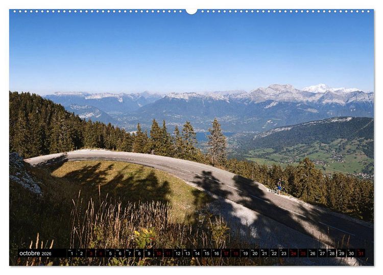 Produktbild: Lac d'Annecy &agrave; vue d'&oelig;il (Calendrier mural 2026 DIN A2 vertical) calendrier de bureau