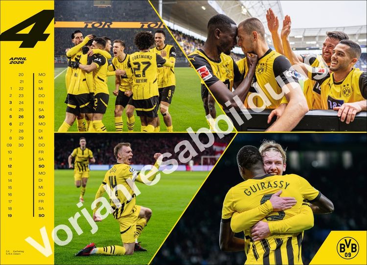 Produktbild: BVB Edition Kalender 2027