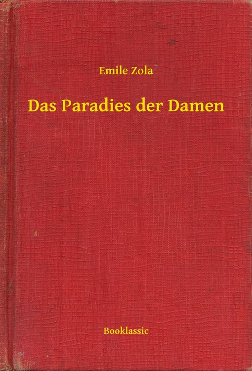 Produktbild: Das Paradies der Damen