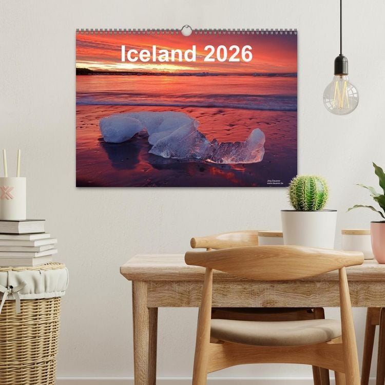 Produktbild: Iceland 2026 (Wall Calendar 2026 DIN A3 landscape), CALVENDO 12 Month Wall Calendar