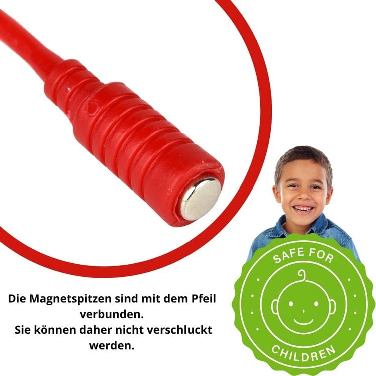 Produktbild: Karella 484501 - Dartboard Magnet - Modell Family inkl. 6 Magnetdarts