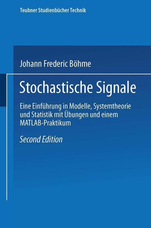 Produktbild: Stochastische Signale