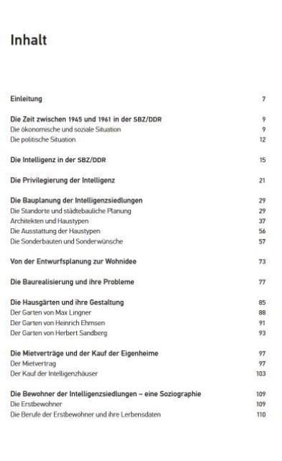 Produktbild: Die Intelligenzsiedlungen in Ost-Berlin