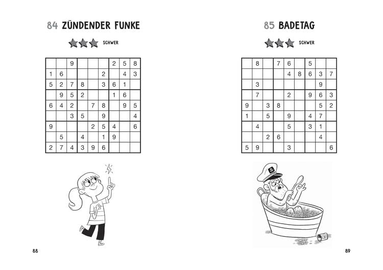 Produktbild: Sudoku-Spa&szlig; f&uuml;r Kinder. In drei Schwierigkeitsgraden. Ab 6 Jahren
