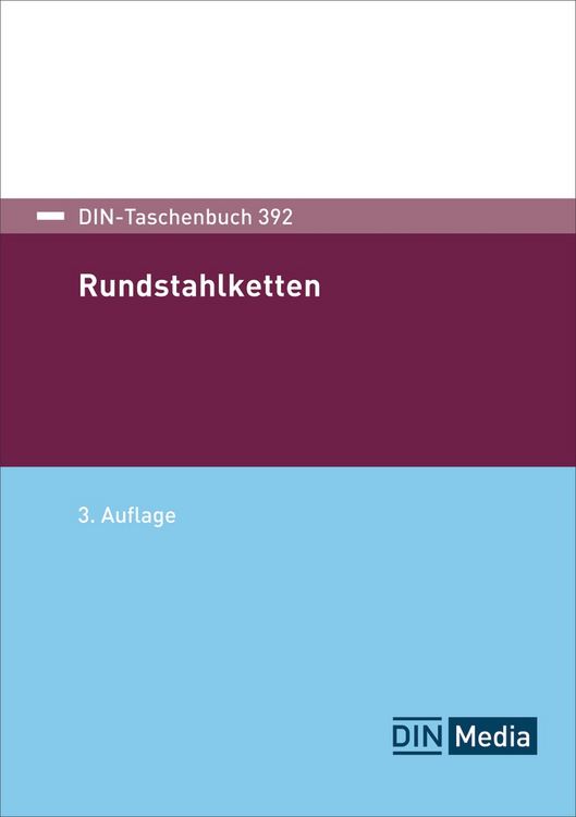 Produktbild: DIN-Taschenbuch 392