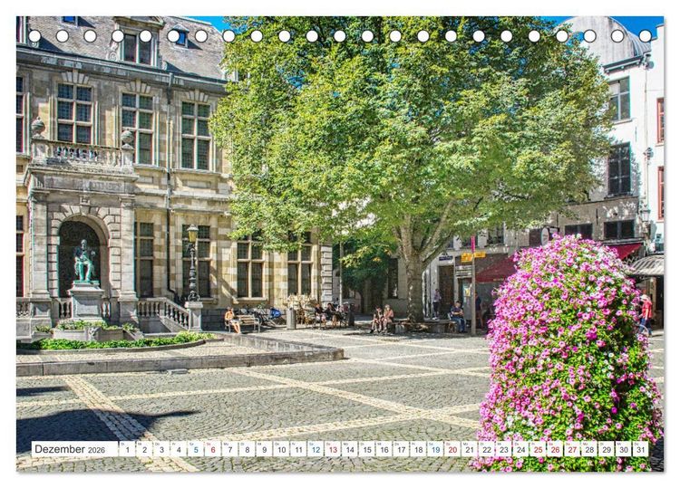 Produktbild: Antwerpen - sehen und erleben (Tischkalender 2026 DIN A5 quer), CALVENDO Monatskalender