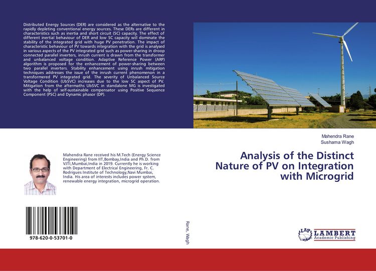 Produktbild: Analysis of the Distinct Nature of PV on Integration with Microgrid
