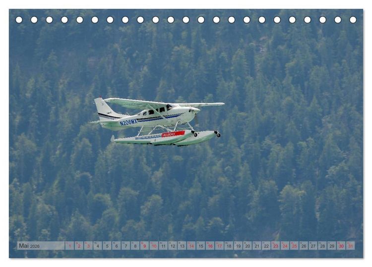 Produktbild: Wasserflugzeuge - Fliegende Exoten (Tischkalender 2026 DIN A5 quer), CALVENDO Monatskalender