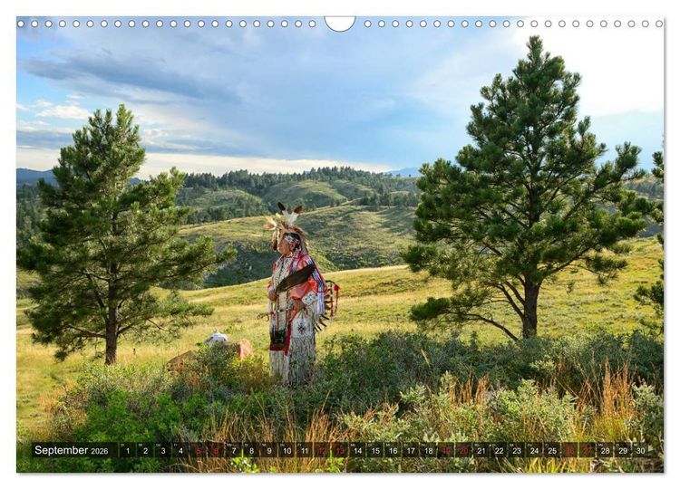 Produktbild: Indian Country - Indianer im Westen der USA (Wandkalender 2026 DIN A3 quer), CALVENDO Monatskalender