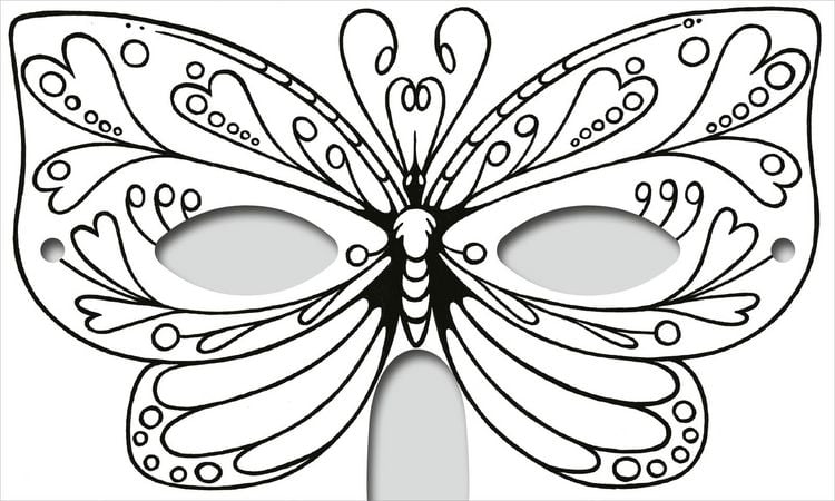 Produktbild: Zauberhafte Masken zum Ausmalen