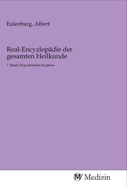 Produktbild: Real-Encyzlop&auml;die der gesamten Heilkunde