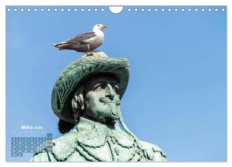 Produktbild: M&ouml;wen frech und witzig (Wandkalender 2026 DIN A4 quer), CALVENDO Monatskalender