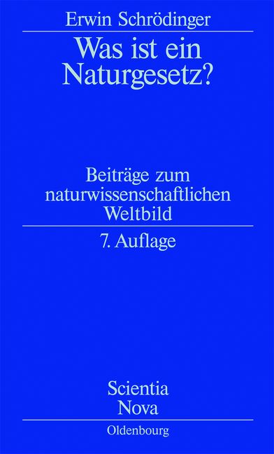 Produktbild: Was ist ein Naturgesetz?