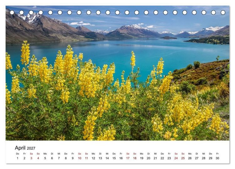 Produktbild: Zeitlose Landschaften (Tischkalender 2027 DIN A5 quer), CALVENDO Monatskalender