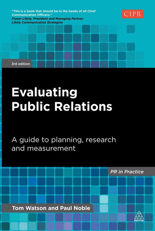 Produktbild: Evaluating Public Relations