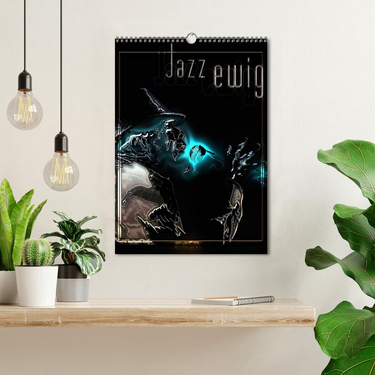 Produktbild: Jazz Ewig (Wandkalender 2026 DIN A3 hoch), CALVENDO Monatskalender