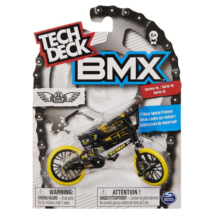 Produktbild: Tech Deck - BMX-Fingerfahrrad, authentisches Mini-BMX f&uuml;r Stunts, original Marken-Artwork, f&uuml;r Fingerakrobaten ab 6 Jahren, Zufallsauswahl