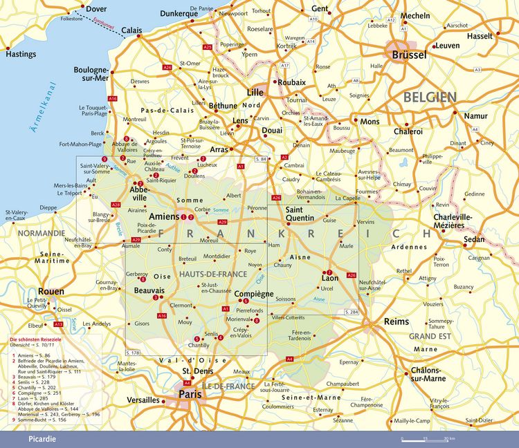 Produktbild: TRESCHER Reisef&uuml;hrer Picardie