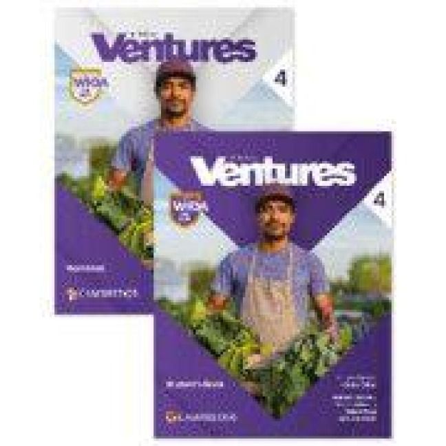 Produktbild: Ventures Level 4 Student's Book and Workbook