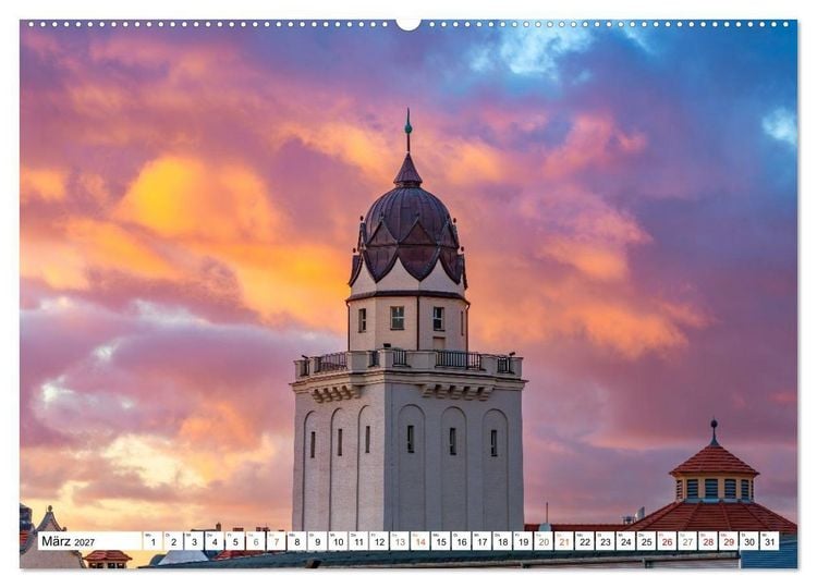 Produktbild: Halle-Saale - Die sch&ouml;nsten Ansichten (hochwertiger Premium Wandkalender 2027 DIN A2 quer), Kunstdruck in Hochglanz