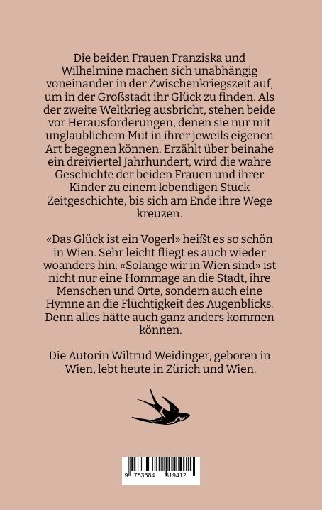 Produktbild: Solange wir in Wien sind